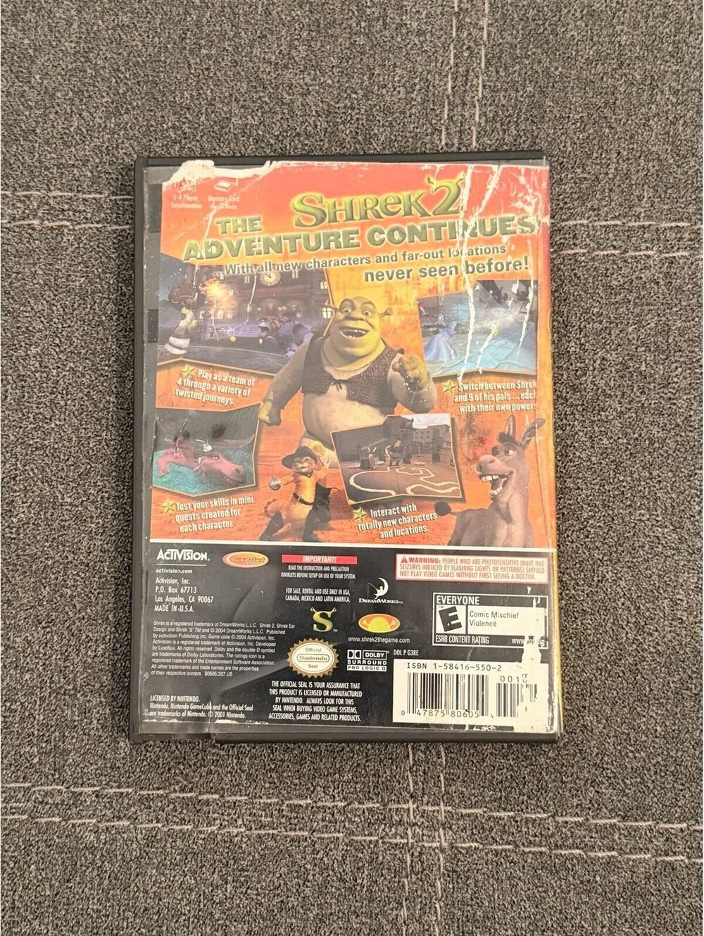 Shrek 2 for Nintendo GameCube